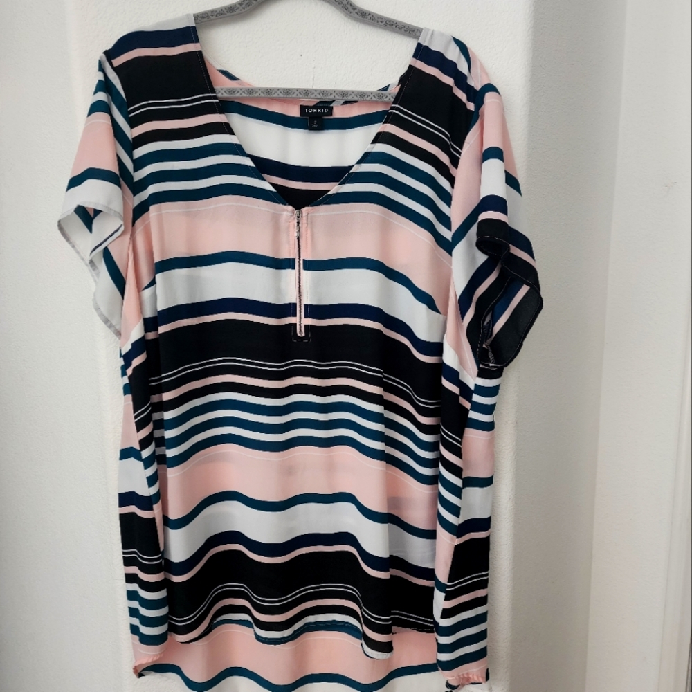 Torrid Georgette blouse